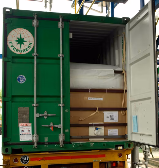 Hochwertiger Flexitank in 20 Fuß 16000L/24000L Container für den Transport von Sonnenblumenöl