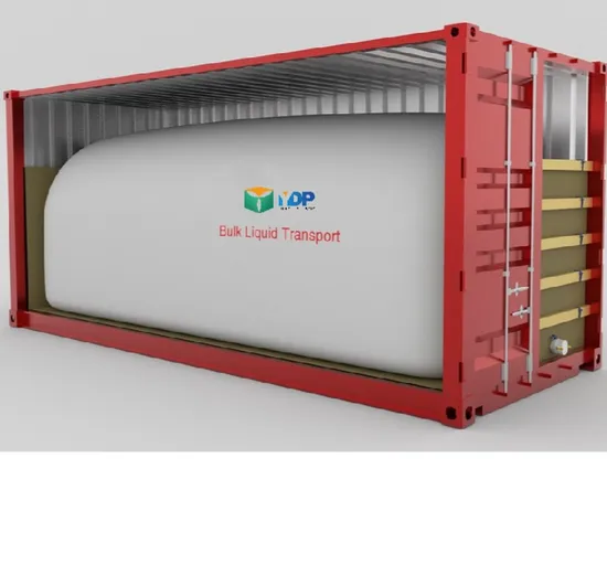 Flexitank 20-Fuß-Container für die Verpackung und den Transport von Rapsöl