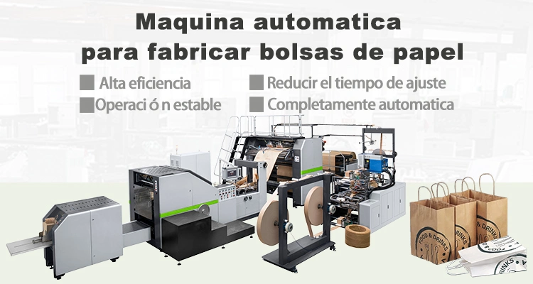 Rokin Brand Conteo Automá Tico Bolsas De Embalaje De Ropa Completamente Automatico Maquina PARA Fabricar Bolsas De Papel Machine
