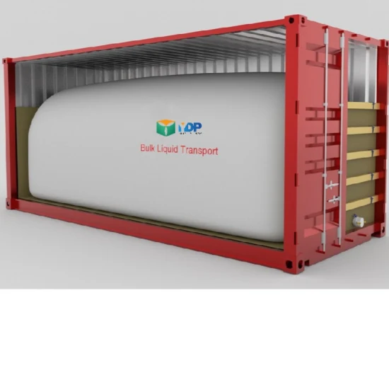 Hochwertiger Flexitank in 20 Fuß 16000L/24000L Container für den Transport von Sonnenblumenöl
